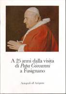 Fusignano A 25 Anni Dalla Visita Di Papa Giovanni, Opuscolo Pag 24 Con Foto - Bibliografía