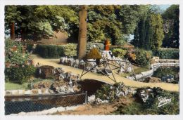 CHATEAUNEUF  SUR  CHARENTE--Dans Le Jardin Public (petit Moulin,pont),cpsm 9 X 14  N° 39B  éd A.Gilbert - Chateauneuf Sur Charente