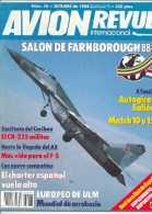 Avirev-76. Revista Avion Revue Internacional Nº 76. Octubre 1988 - Spanish