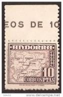 AND57-LA699TO.L´andorre.ANDORRA   ESPAÑOLA.1948/53.(Ed 57** BH).sin Charnela.MAGNIFICO - Aguera