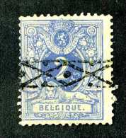 4892x)  Belgium 1881  - Scott # 41 ~ Used ~ Offers Welcome! - 1869-1888 Lion Couché (Liegender Löwe)