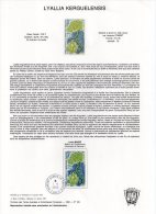 ★ TAAF - DOCUMENT PHILATELIQUE N° 165 - LYALLIA KERGELENSIS - FDC