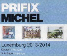 Katalog PRIFIX Michel 2014 Neu 25€ Briefmarken Spezial Luxemburg: ATM MH Dienst Porto Besetzungen In Deutsch-französisch - Filatelie En Postgeschiedenis