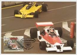 Portugal Circuit De Boavista Course Automobile F1 Bobby Verdon Roe McLarem M26 Carte Maximum 2008 Racing Cars Maxicard - Cartes-maximum (CM)