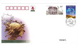 FILATELIA - ANNO 1999 - AEROGRAMMA + BUSTA + 2 FDC - WORLD PHILATELIC EXHIBITION - Omslagen