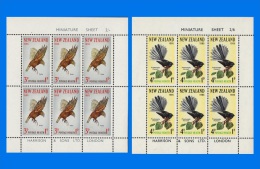 NZ 1965-0001, Healh Stamps, Complete Set Of 2 MNH Miniature Sheets - Ongebruikt