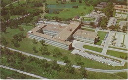 Fort Leavenworth KS Kansas, James Franklin Bell Hall, US Army College Campus, C1950s Vintage Postcard - Altri & Non Classificati