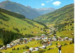 AK 1968 Österreich Saalbach Talschluss Mit Zwölferkogel - Saalbach