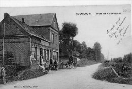 Guémicourt   76    Route Du Vieux Rouen.Café Français " A La Descente Des Voyageurs" Chasseurs - Le Grand-quevilly