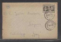 POLAND 1947 LETTER RADOM TO KRYNICA SINGLE FRANKING 5ZL POLISH CULTURE PERF - Briefe U. Dokumente