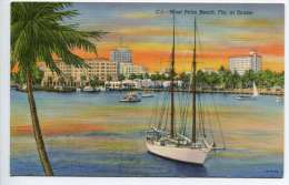 NB Sunset West Palm Beach Florida, Sailboats - West Palm Beach