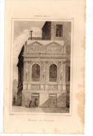 Gravure Sur Acier , XIX éme Siècle , 13 X 21 Cm  , Fontaine Des INNOCENTS   , Frais Fr : 1.60€ - Prints & Engravings