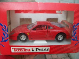 POLISTIL - FERRARI F40 AVEC SA  BOITE   Scala 1/25 - Polistil