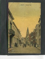 BELGIQUE LEUZE EN HAINAULT  GRANDE RUE   CIRC  OUI / 1910 - Leuze-en-Hainaut