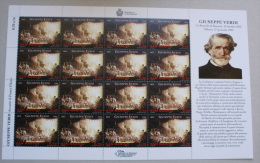 SAN MARINO 2013 - GIUSEPPE VERDI ANNIVERSARY  FULL SHEET MNH** - Neufs