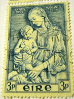 Ireland 1953 The Year Of Mary 3p - Used - Oblitérés