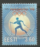 Estland Estonie Estonia 1998 Olympic Games In Nagano Michel 316 MNH - Inverno1998: Nagano