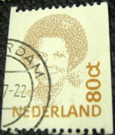 Netherlands 1991 Queen Beatrix 80c - Used - Used Stamps