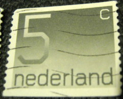 Netherlands 1976 Numeral 5c - Used - Oblitérés