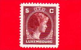 LUSSEMBURGO - 1945 - Granduchessa Charlotte - 5 - 1944 Charlotte Rechterzijde