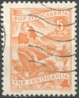 Jugoslavia 1952  Agricolture  5d.   Used  Scott #345 - Usados