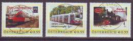 0446x: Personalisierte Marken, Gestempelt- Alles Eisenbahnmarken, Alle Mit €uro- Zeichen - Personnalized Stamps