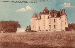 La Mothe Achard : école D'agriculture N.D. De La Forêt, Le Château De La Forêt, Façade Ouest - La Mothe Achard