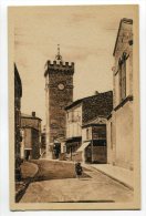 Ref 191 - VIVIERS - La Grande Rue Et L'Horloge - Viviers