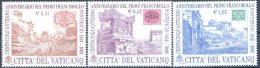 2002 Vaticano, Primo Francobollo Pontificio, Serie Completa Nuova (**) - Nuevos