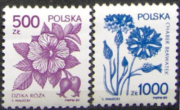 POLAND 1989 MEDICINAL PLANTS FOR HEALING SERIES 3 NHM Flowers Herbs Chemist Pharmacist Science Medicine Drugs Healthcare - Drugs