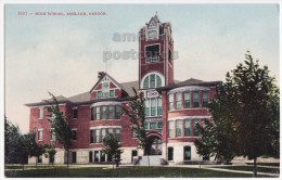 USA - ASHLAND OR OREGON HIGH SCHOOL BUILDING  C1910s Vintage Postcard  EDUCATION~ARCHITECTURE  [4326] - Otros & Sin Clasificación