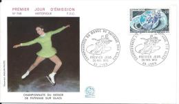 Premier Jour Emission/ Sports/Championnats Du Monde De Patinage Sur Glace/LYON/1971   PJE23 - Kunstschaatsen