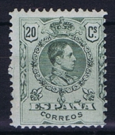 Spain: 1909, Mi 235 A MH/* - Unused Stamps