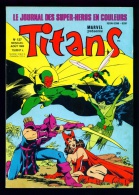 TITANS N°127 - Lug 1989 - Très Bon état - Lug & Semic