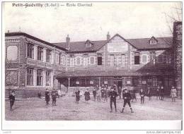 PETIT QUEVILLY -  Ecole Chevreul - Carte Double - Reproduction éditée Par La Mairie - Le Petit-Quevilly