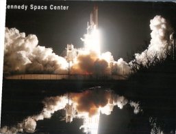 (S185) USA - Kennedy Space Center - Challenger Mission Night Launch - Astronomia