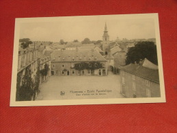 FLORENNES -  Ecole Apostolique  - Cour  D´entrée Vue Du Donjon - Florennes