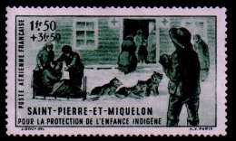 160702 TU SAINT PIERRE ET MIQUELON PA 1 SG - Unused Stamps