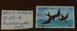 Barbuda  Michel Nr:  201 C K14 1/2 : 15  Prachtfregattvogel    #3404 - Barbuda (...-1981)