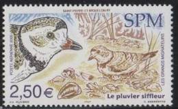 St PIERRE ET MIQUELON 2005 - PA 85 - Pluvier Siffleur - Neuf Sans Charnière - Côte 5,00 €uros - Unused Stamps