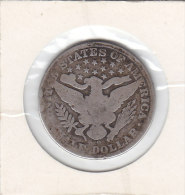 1/2 DOLLAR Argent BARBER 1904 - 1892-1915: Barber