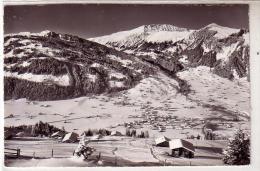 Suisse - Lenk B. O. Mit Betelberg - Wistätthorn U. Dürrenwaldhorn - Vue  Vallée Et  Village Sous La Neige - CPSM N Et B - Lenk Im Simmental