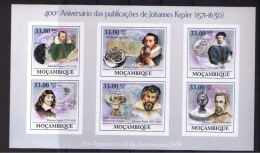 MOZAMBIQUE  2009 400th BIRTHDAY OF JOHANNES KEPLER PUBLICATIONS (IMPERFORATED) - Erforscher