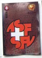 CHROME TEAM EMBLEM SWITZERLAND #137 PANINI STICKER 2004 UEFA EURO SOCCER CHAMPIONSHIP PORTUGAL FUSSBALL FOOTBALL - Edition Anglaise