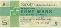 ALLEMAGNE / GERMANY / DDR - FORUMSCHECK - 5 MARK 1979 - / Pick FX3 - SERIE ZA - Autres & Non Classés