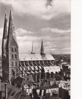 CP  LUBECK ALLEMAGNE  MARIENKIRCHE BLICK VOM ST PETRI-TURM - Luebeck