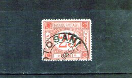 1895/1897 - Colis Postaux / Paketmarken Mi No 1 Et Yv No 2  Rouge - Colis Postaux