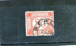 1895/1897 - Colis Postaux / Paketmarken Mi No 1 Et Yv No 2  Rouge - Colis Postaux