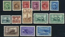 Canada O249-62 Mint Hinged 4-hole Perforated OHMS Official Set From 1942-43 - Perforés