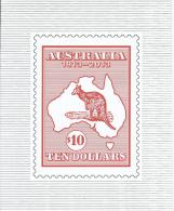 2013 Australian Envelope EMPTY Shows $10  Kangaroo Stamp Only Available From 2013 Year Books - Briefe U. Dokumente